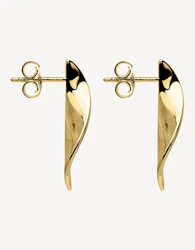 Ocean Trail Earrings Gold