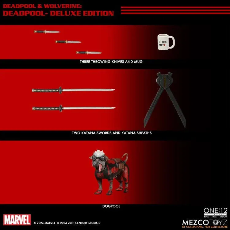 One:12 Collective Figures - Deadpool & Wolverine (2024 Movie) - Deadpool