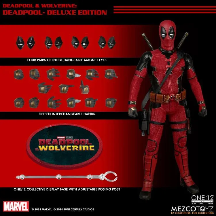 One:12 Collective Figures - Deadpool & Wolverine (2024 Movie) - Deadpool