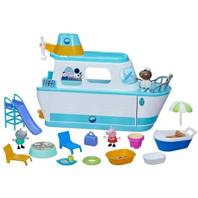 Open Box - Peppa Pig Cruise Ship Playset