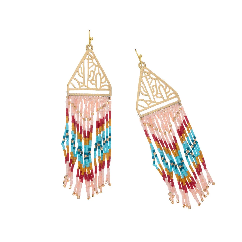 Open Vistas Earrings in Primrose