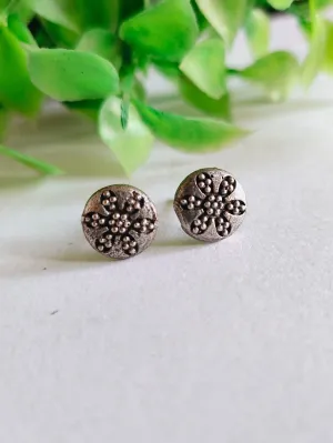 Oxidized Stud Earrings for Timeless Elegance and Everyday Style | Sarichka