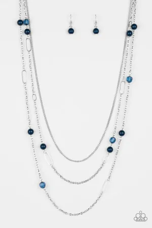 Paparazzi Necklace ~ East Coast Classic - Blue