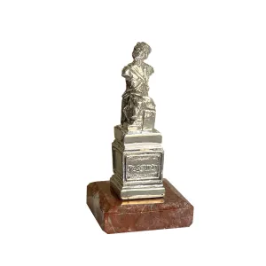 Pasquino statue sterling silver replica,the most famous of the "talking statues" of Rome!