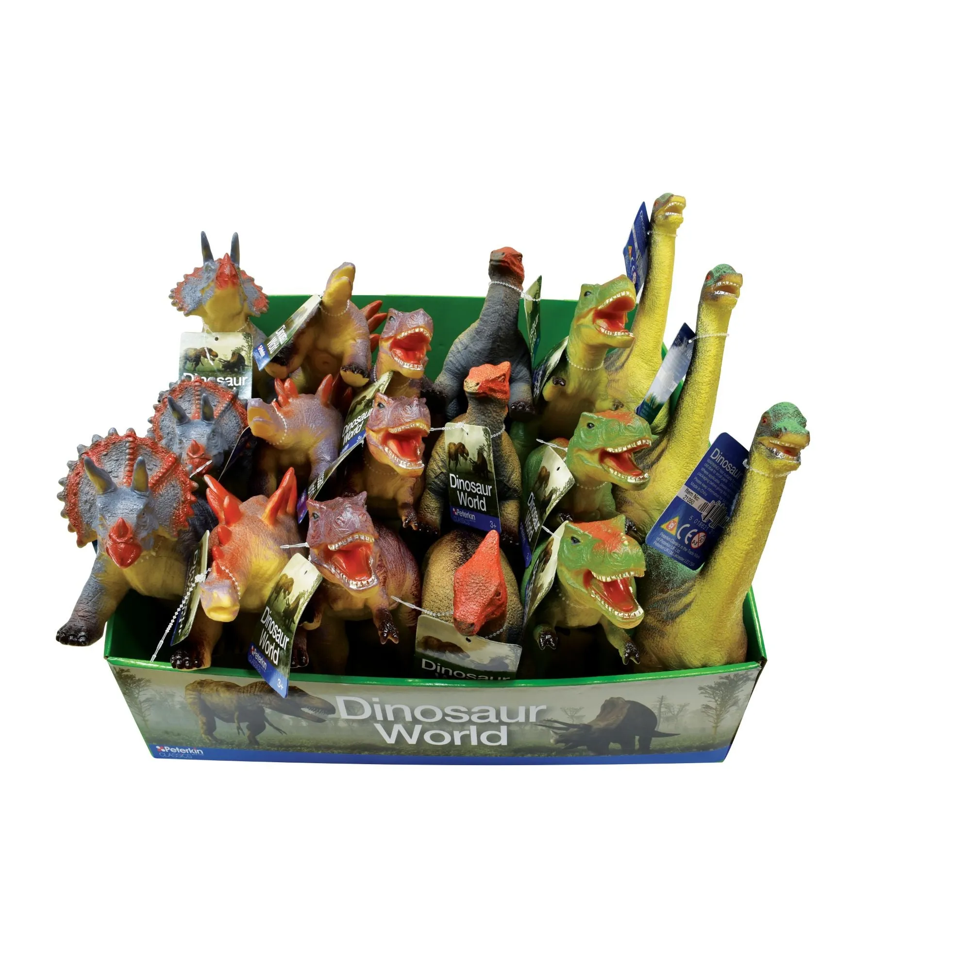 Peterkin Dinosaur World Soft Dinosaurs Assorted Styles