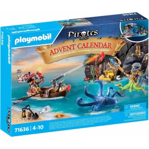 Playmobil Pirates - Children Pirate Toy Kids Christmas Advent Calendar