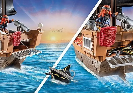 Playmobil Pirates - Large Pirate Ship (71530)