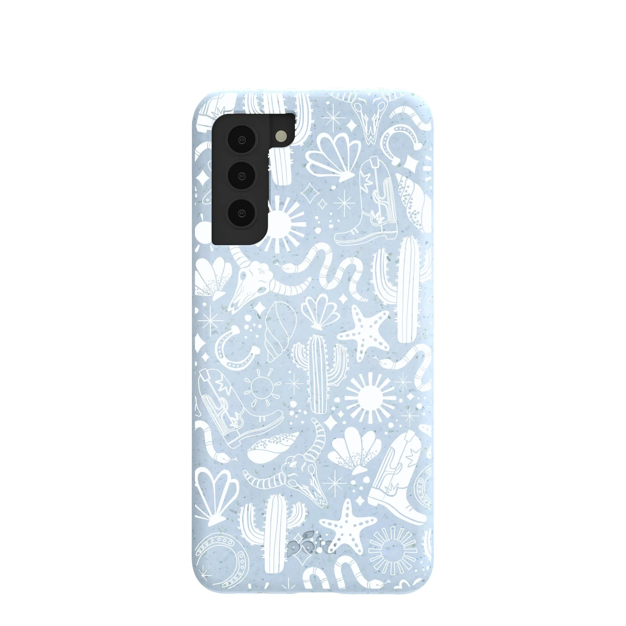 Powder Blue Coastal Rodeo Samsung Galaxy S21 Case