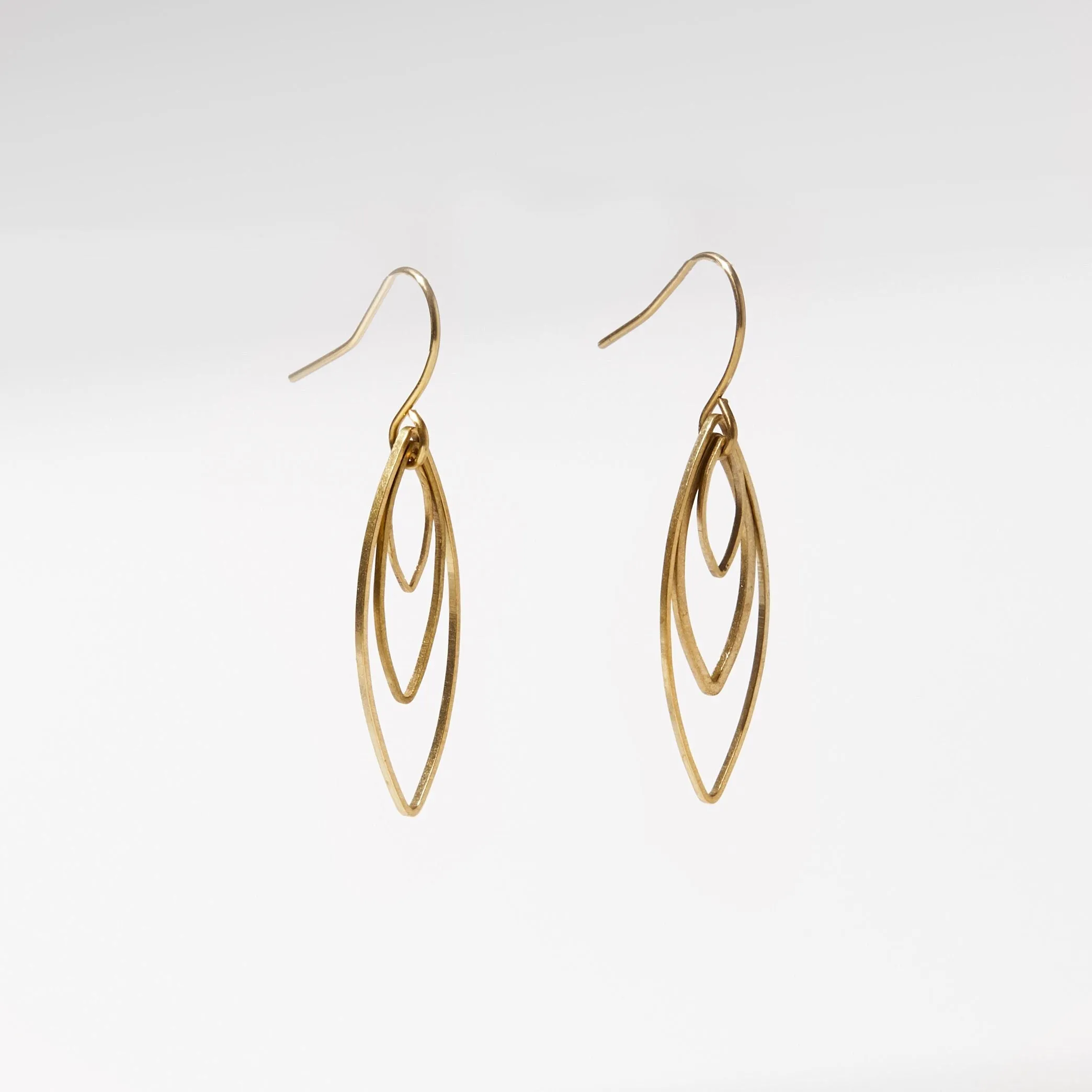 "Le Motif" Medium Marquise Drop Earrings