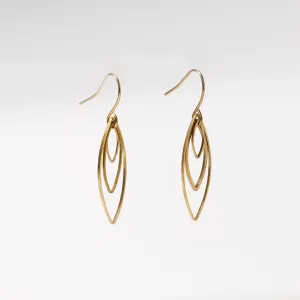 "Le Motif" Medium Marquise Drop Earrings