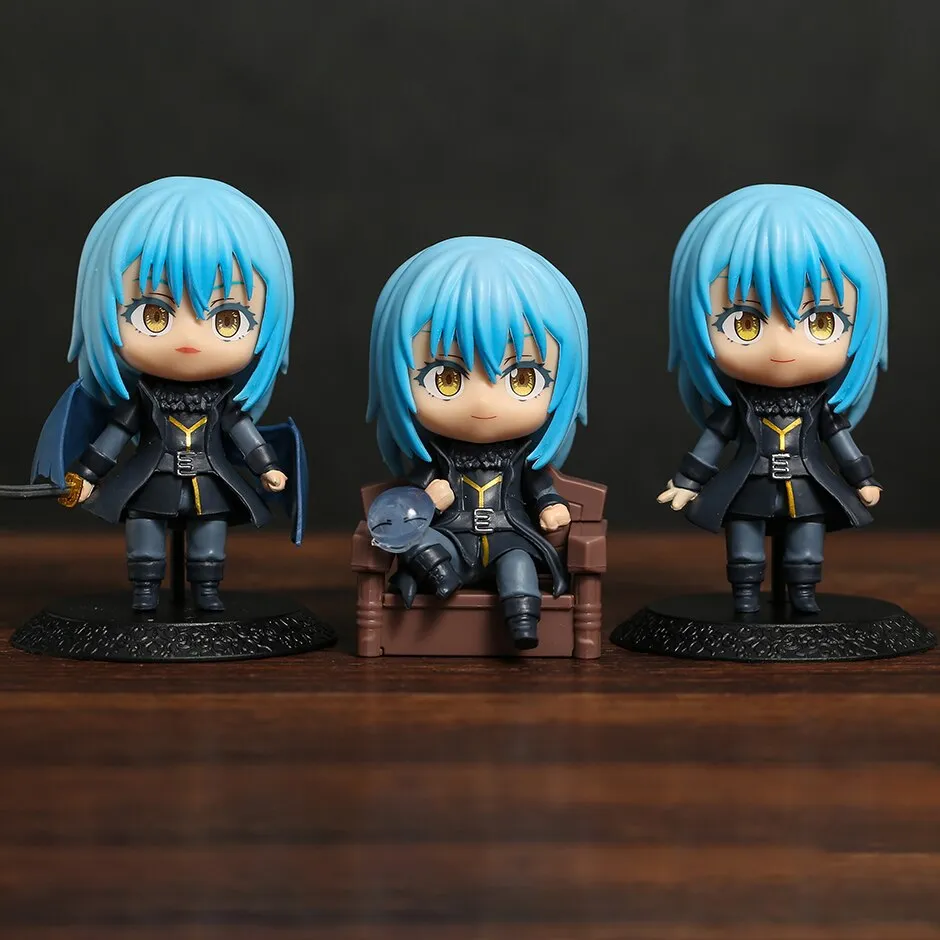 Rimuru Tempest | Set of 3 Anime Action Figures | 11 Cm |