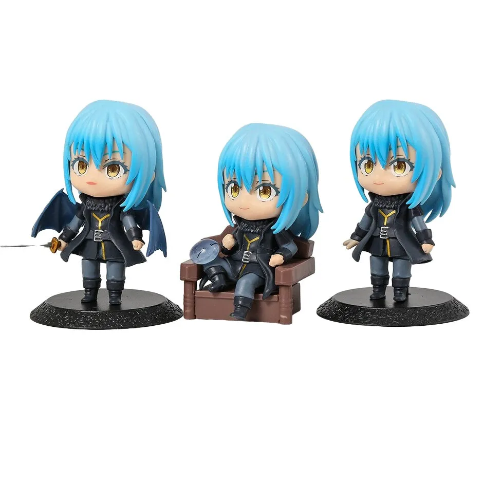 Rimuru Tempest | Set of 3 Anime Action Figures | 11 Cm |