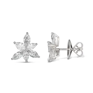 Riviera Cannes Diamond Cluster Studs