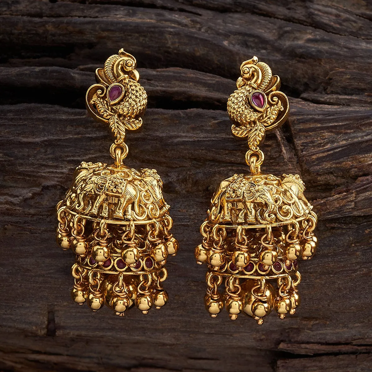 Silver Temple Earring 164985