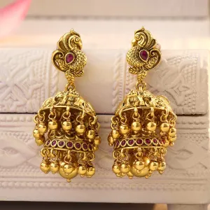 Silver Temple Earring 164985