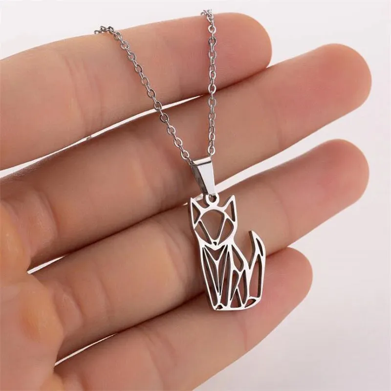 Stainless Steel Unique Animal Themed Necklace