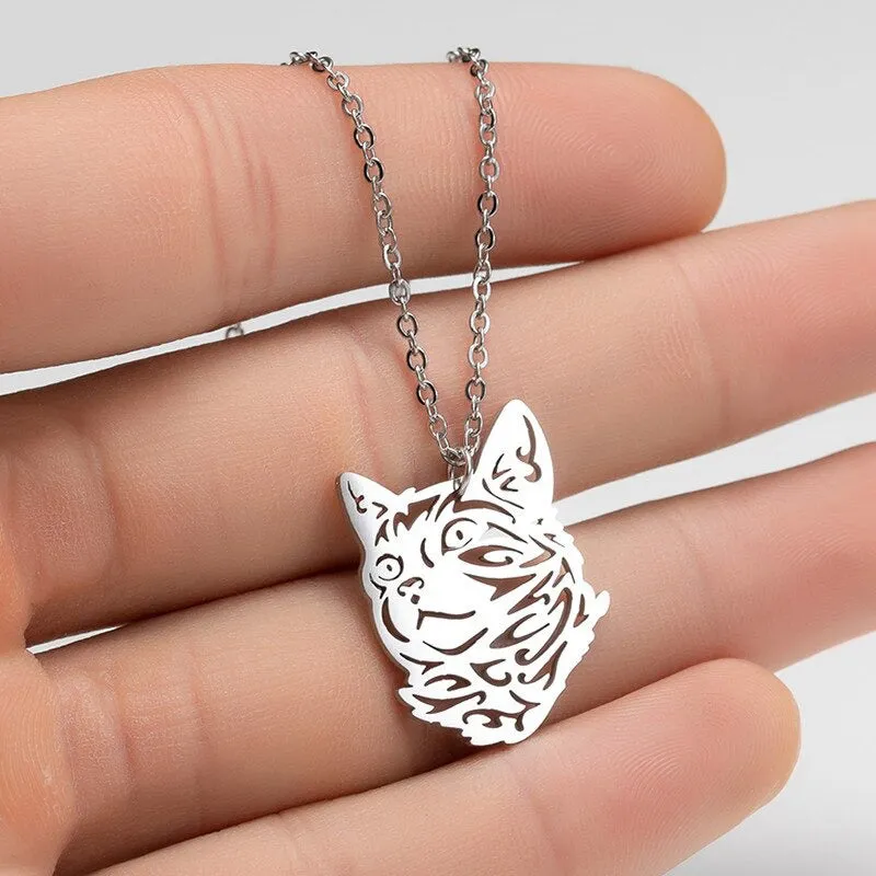 Stainless Steel Unique Animal Themed Necklace