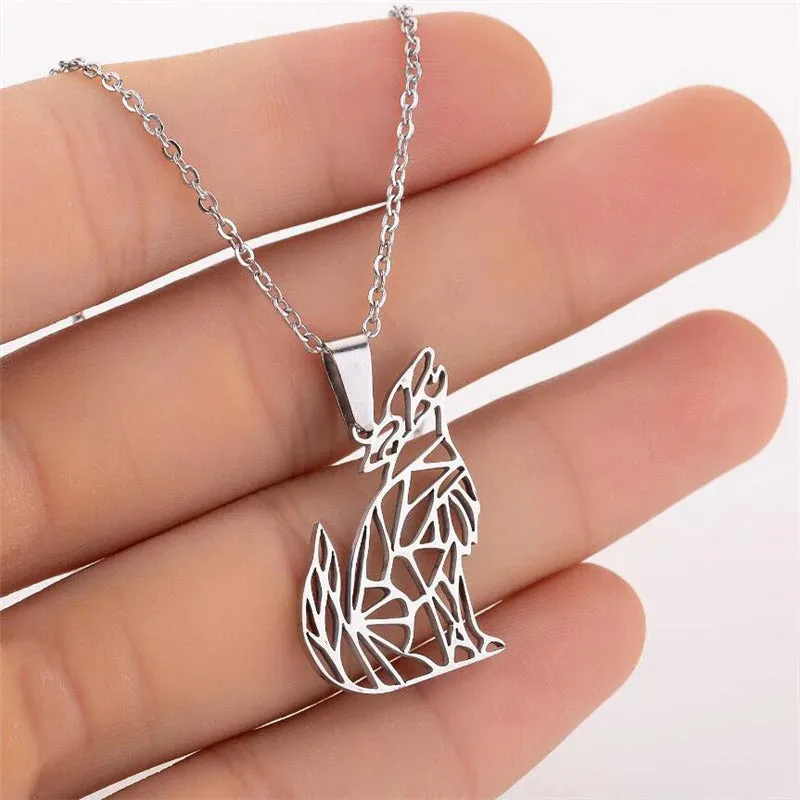 Stainless Steel Unique Animal Themed Necklace