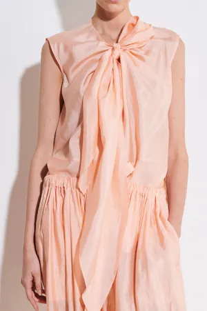 Tarf Sleeveless Top in Soft Peach