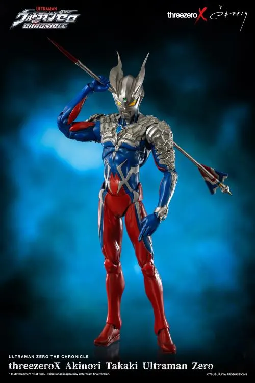 ThreeZero Ultraman Zero: The Chronicle ThreezeroX Akinori Takaki Ultraman Zero Action Figure