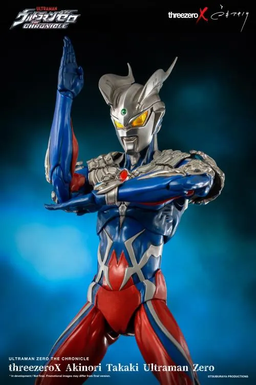 ThreeZero Ultraman Zero: The Chronicle ThreezeroX Akinori Takaki Ultraman Zero Action Figure