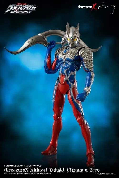 ThreeZero Ultraman Zero: The Chronicle ThreezeroX Akinori Takaki Ultraman Zero Action Figure