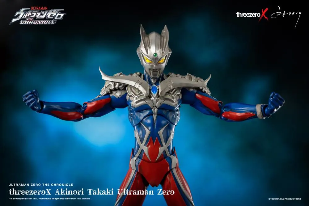 ThreeZero Ultraman Zero: The Chronicle ThreezeroX Akinori Takaki Ultraman Zero Action Figure