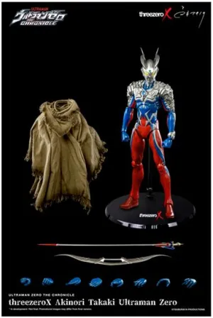 ThreeZero Ultraman Zero: The Chronicle ThreezeroX Akinori Takaki Ultraman Zero Action Figure