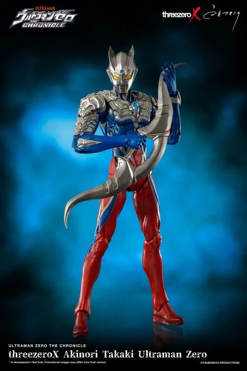 ThreeZero Ultraman Zero: The Chronicle ThreezeroX Akinori Takaki Ultraman Zero Action Figure