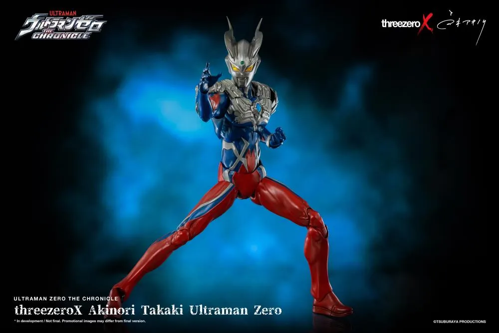 ThreeZero Ultraman Zero: The Chronicle ThreezeroX Akinori Takaki Ultraman Zero Action Figure