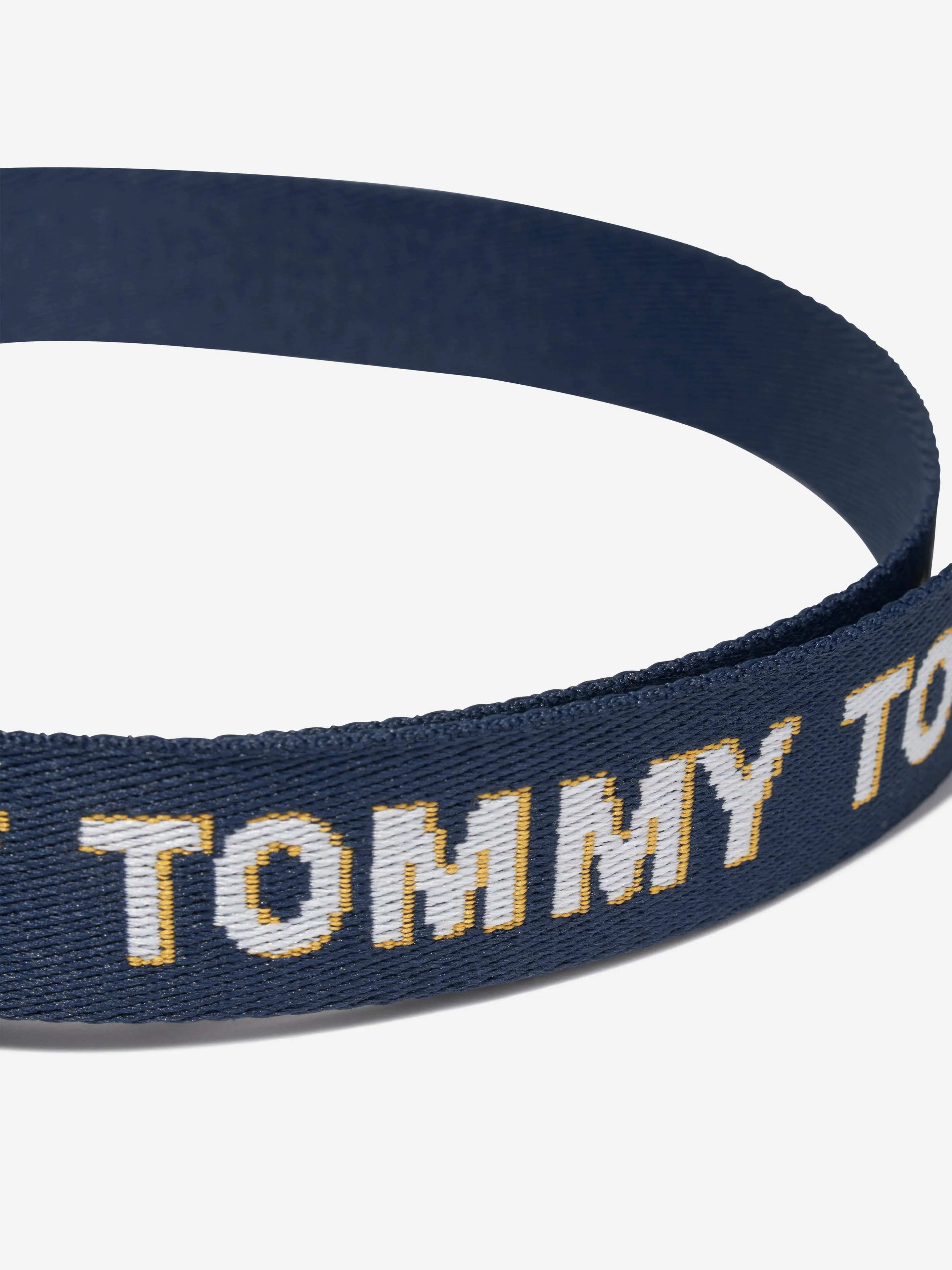 Tommy Hilfiger Unisex Plaque Webbing Belt