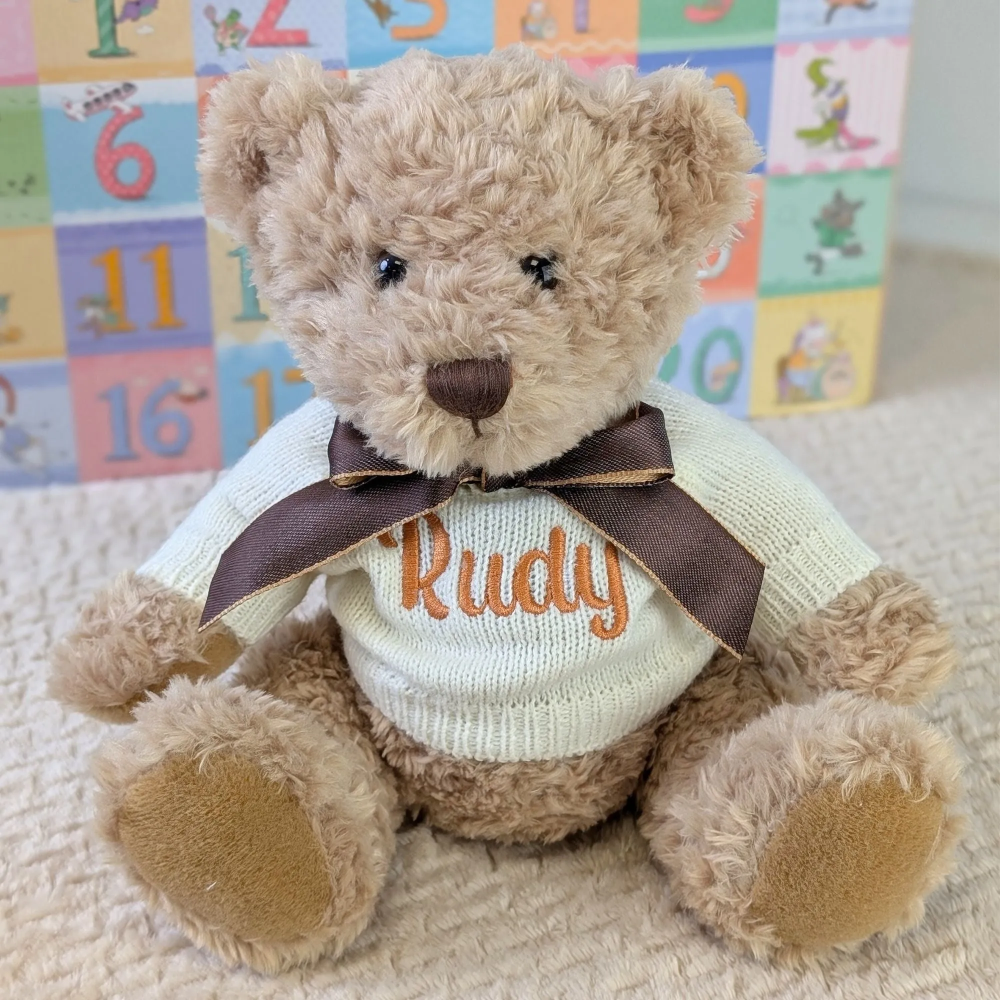 Traditional Soft Huggable Teddy Bear (20cm)