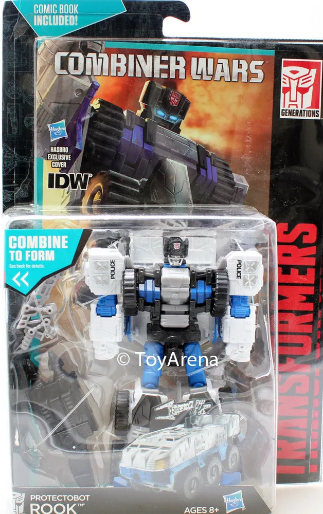 Transformers Generations Deluxe Combiner Wars Protectobot Rook Action Figure