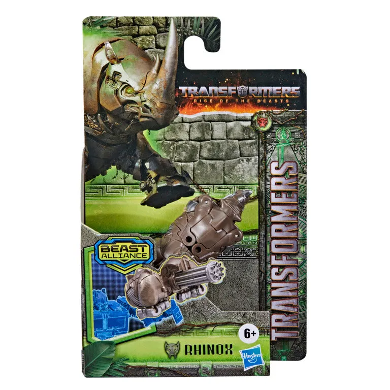 Transformers Rise of The Beasts Movie Alliance Rhinox Action Figure for Kids Ages 6 Years & Up