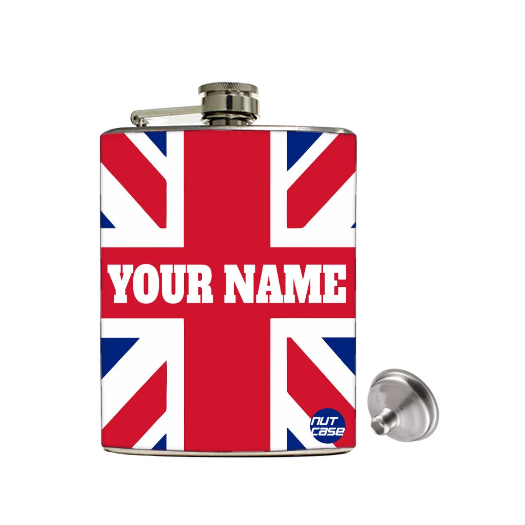 Unique Custom-Made Hip Flask - Add Your Name