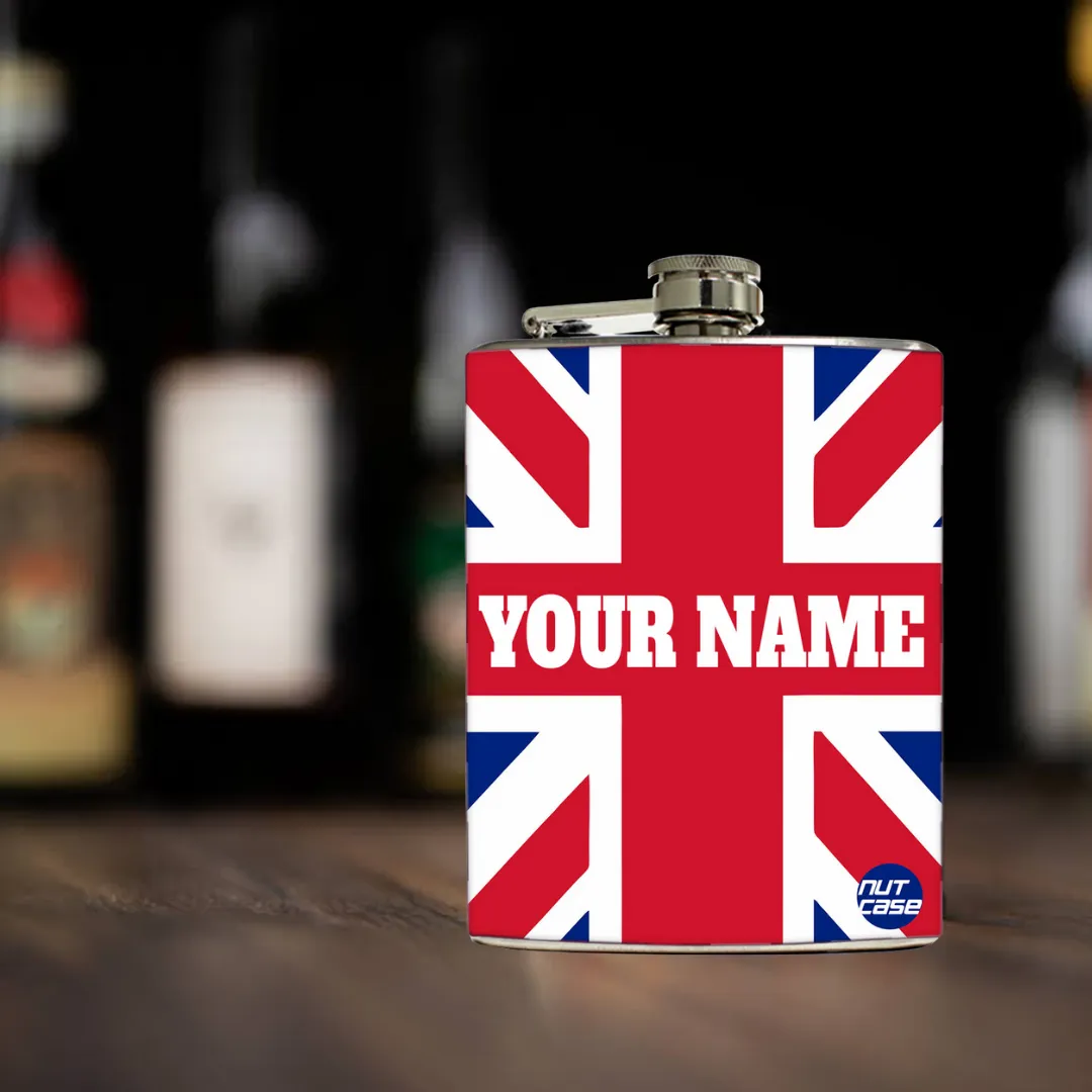 Unique Custom-Made Hip Flask - Add Your Name