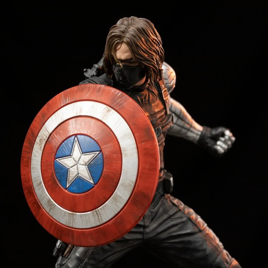 Winter Soldier Marvel Studios Infinity Saga BDS Art Scale 1/10 Statue by Iron Studios