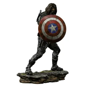 Winter Soldier Marvel Studios Infinity Saga BDS Art Scale 1/10 Statue by Iron Studios