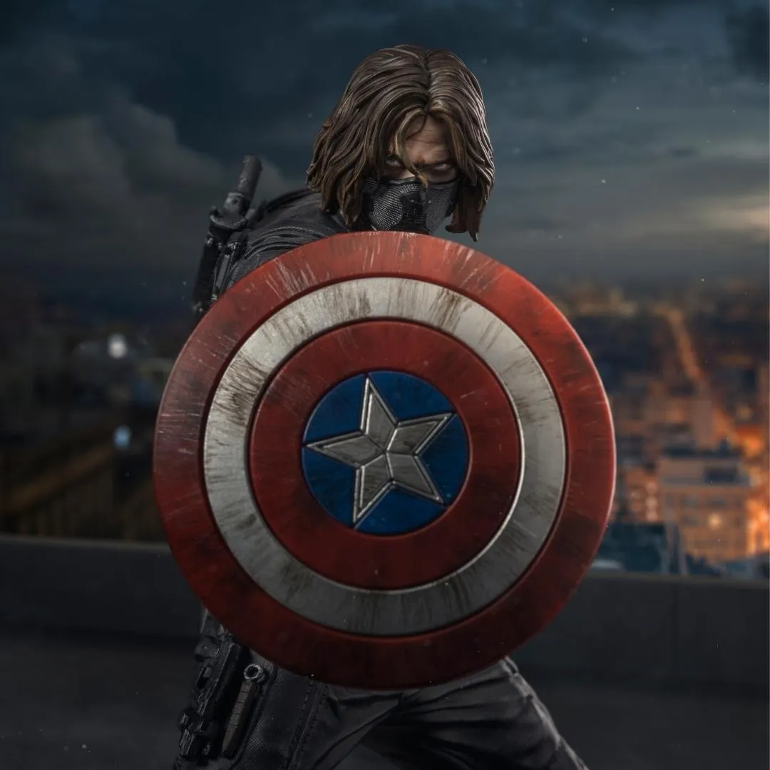 Winter Soldier Marvel Studios Infinity Saga BDS Art Scale 1/10 Statue by Iron Studios