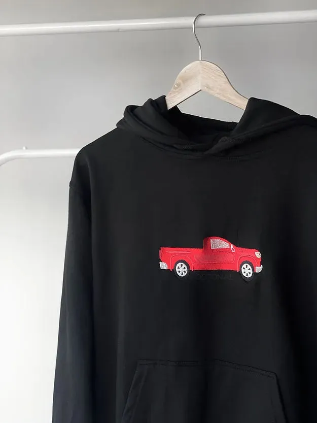 Your car - Embroidered Hoodie - Middle